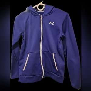 Under Armour Kids Purple Zip-Up Hoodie